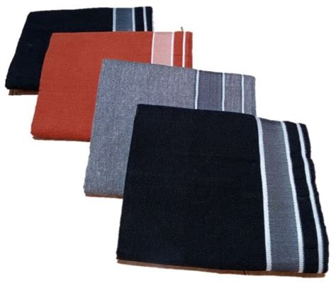 Mens Cotton Dhoties For Men Cotton Fancy Border | Combo Pack 4 ...