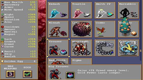 Vampire Survivors: How to Unlock all Secret Characters | Attack of the ...