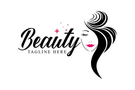 Premium Vector | Beauty hair salon logo design.
