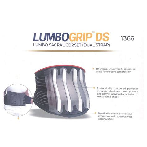 Buy Lumbo sacral corset (Dual strap) for best price in India at ...