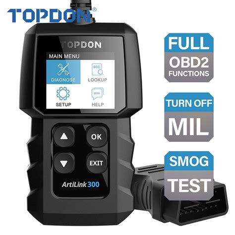 Topdon AL300 OBD2 Scanner For Car Code Reader Automotive Diagnostics Tool Engine Analyze On ...