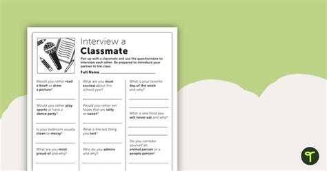 Image result for Interview Classmate Questions