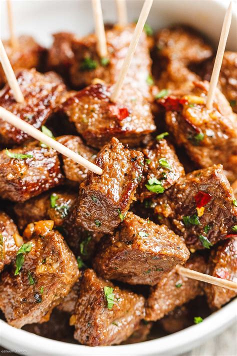 Garlic Butter Steak Bites Recipe – Steak Bites Recipe — Eatwell101