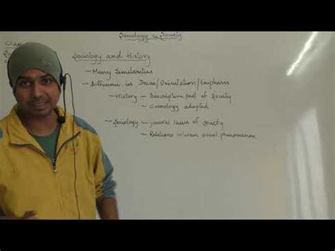 Sociology and History Video Lecture - Crash Course for Humanities ...