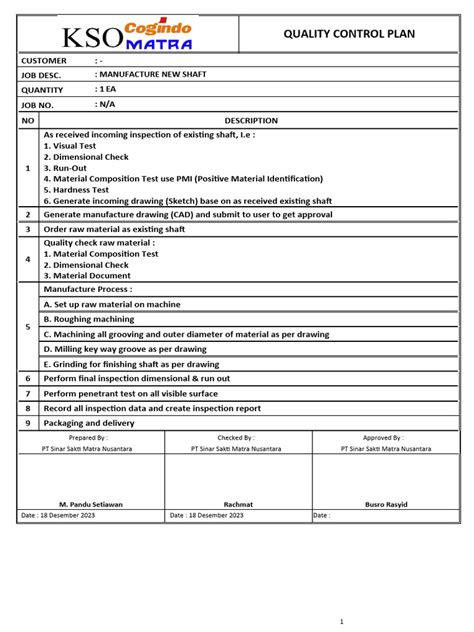 Image result for Project Management Quality Control Plan