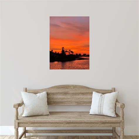 Clearwater Beach Sunset Wall Art Sunset Canvas Print Home Decor Photo ...