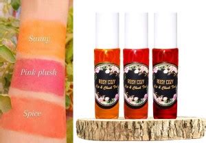 ROZY COZYYY Lip & Cheek Tint-Red|Pink|Orange|Moisturize Lip & Cheek|100 ...