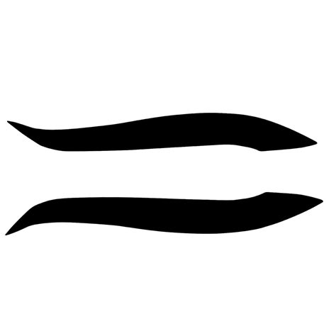 KACEPAR Front Headlight Eyelids Trim Pair Glossy Black, India | Ubuy