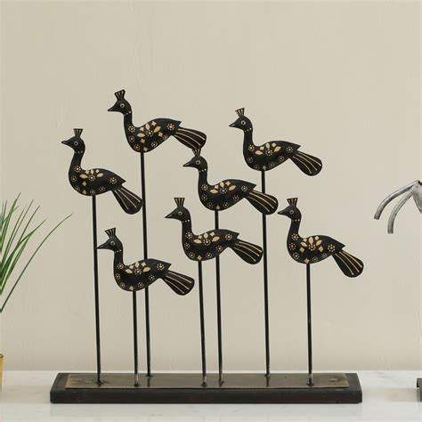 Buy VEDAS Metal Angel Bird Table Accent from Vedas at just INR 4399.0