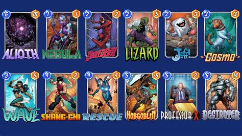 5 best Marvel Snap Alioth decks