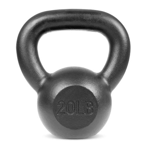 ProsourceFit Solid Cast Iron Kettlebells Weights for Full Body Workout ...