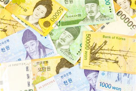 韩国的钱照片摄影图片_ID:309431649-Veer图库