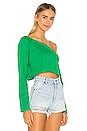 superdown Kora Off Shoulder Top in Green | REVOLVE