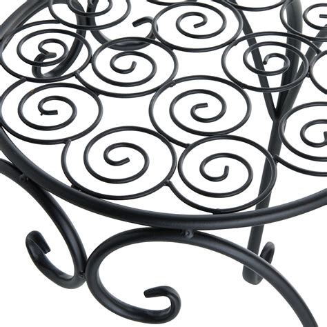 Black Metal Plant Stand, Medium | At Home