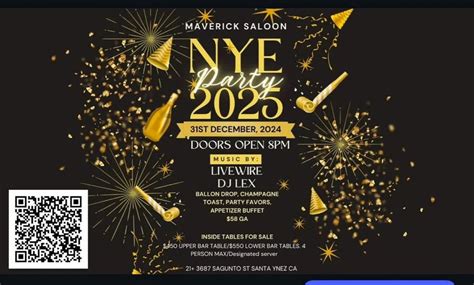 LiveWire NYE Party at the Maverick Saloon, Maverick Saloon, Santa Ynez ...