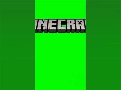 Image result for Minecraft Main Menu Greenscreen