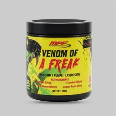 VENOM OF A FREAK (Pre-Workout) – AwSupplementsDirect