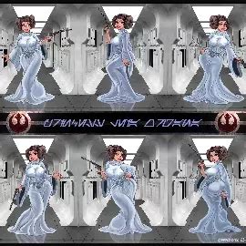 princess leia organa poses by Omaru on Newgrounds