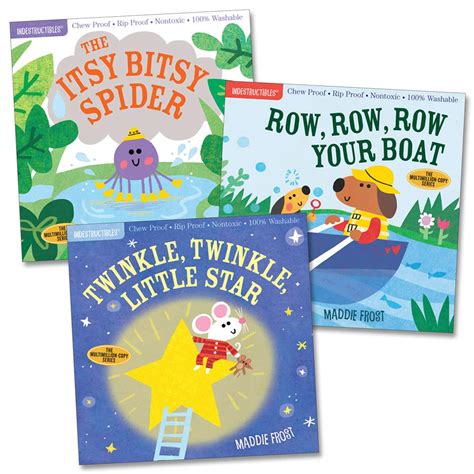 Workman Publishing Company Indestructibles Nursery Rhyme Picture Books ...