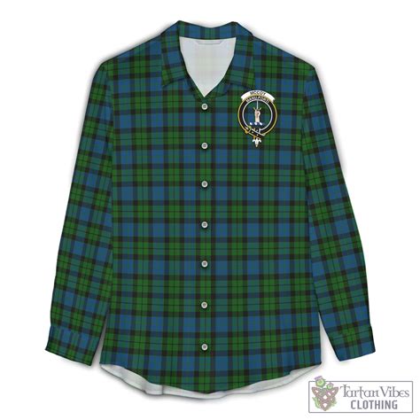 McCoy Tartan Women's Casual Shirt with Family Crest