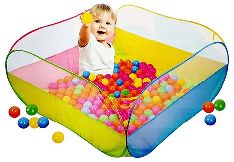 Buy DANDLES Wonder Ball Pool with 50 Color-Full Balls Kids Play Tent ...