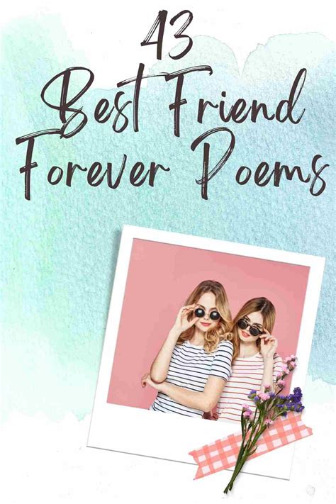 43 Best Friends Forever Poems - Aestheticpoems