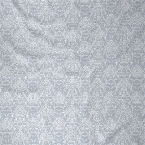 Buy MASPAR Exotic Bouquet White and Blue Printed Cotton Single Bedsheet ...