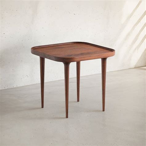 Small Square Wood Coffee Table: Stylish & Space-Saving Centerpiece for ...