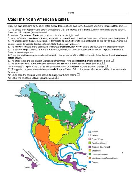 Biomes Of North America Coloring Pages [2025]