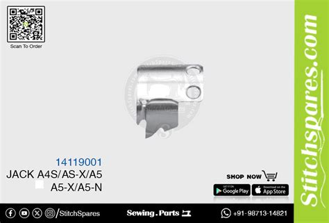 14119001 Knife (Blade) (JACK ORIGINAL) Jack A4S AS-X A5 A5-X A5-N Sewi ...