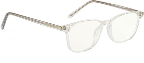 ROYAL SON Clear Blue Ray Cut Square Computer Glasses For Men UV ...