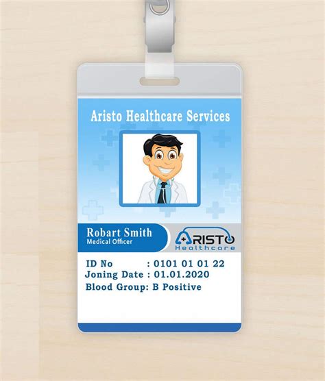 Entry #10 by bmax07 for Design ID badge for employee, front and Back ...