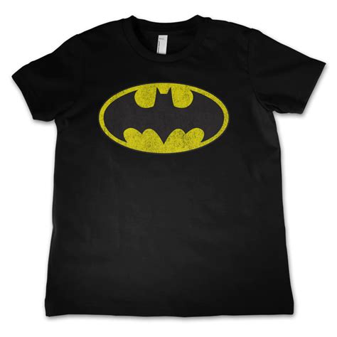 BATMAN - T-Shirt KIDS Distressed Logo (4 Years) : ShopForGeek.com: T ...
