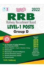 Routemybook - Buy RRC [Railway Recruitment Cell] Level-1 Posts Exam ...