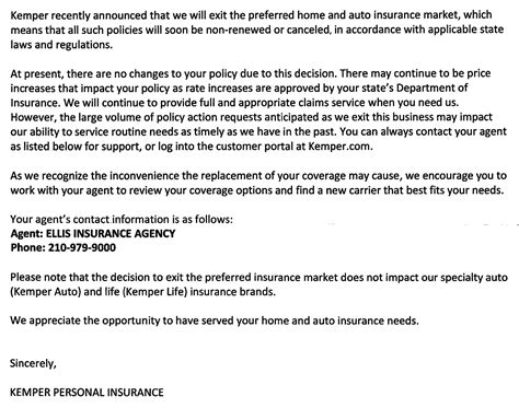 Kemper Exiting Personal Insurance Market - Blog | Ellis Insurance Agency