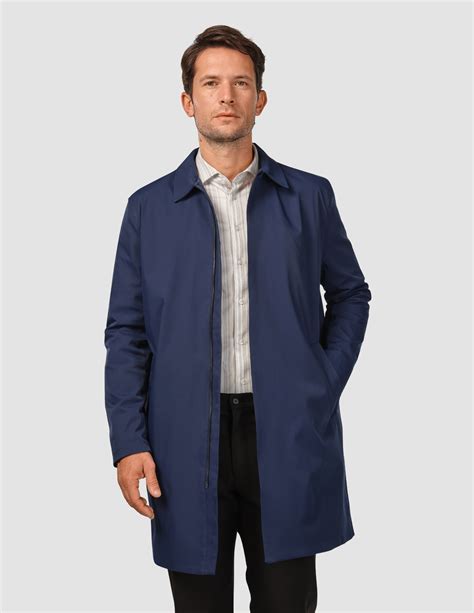 Waterproof Trench Coat Navy | SHAPING NEW TOMORROW