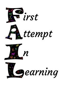 Image result for Fail First Attempt in Learning