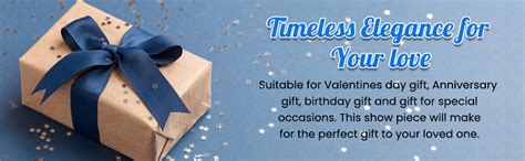 Buy Sigaram Love Couple Ring Statue Polyresin Romantic Decorative ...