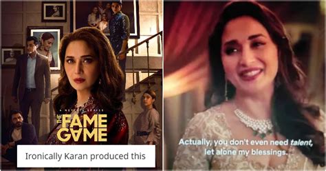 'The Fame Game' Scene Feat. Madhuri Dixit Slamming Privileged 'Young ...