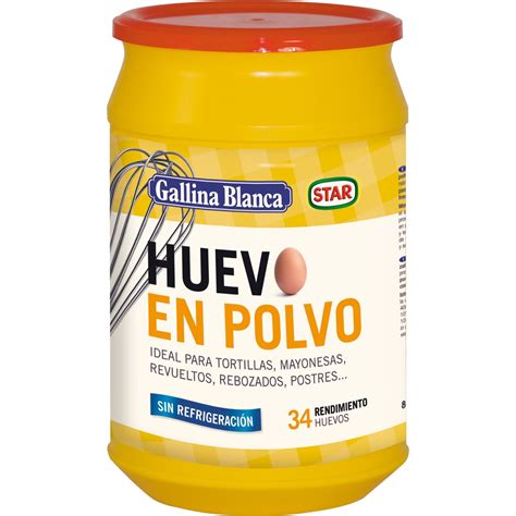 Huevo en polvo deshidratado 340gr. Gallina Blanca - Distribucions J.Ferrer