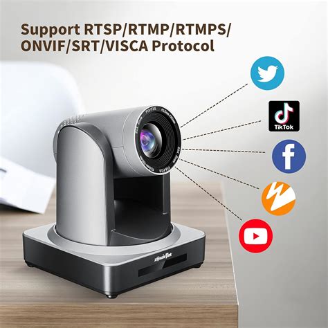 Buy zowietek Pro PTZ Camera 30X Live Streaming Camera with Simultaneous ...