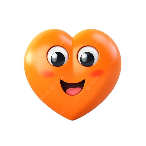 Orange Heart Clip Art Orange Heart Images Free Download On Freepik