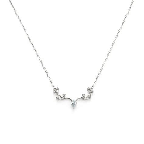 Doe-Eyed Rhodium Necklace – The Sterling Shop