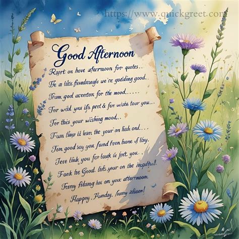 Best Good Afternoon Wishes, Messages & Quotes for Every Mood - 2025