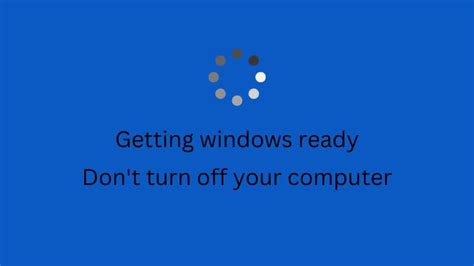 How to Stop Computer Getting Windows Ready 的图像结果