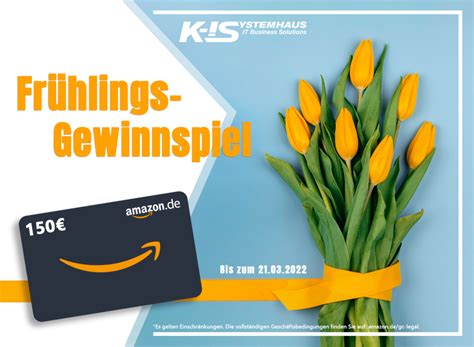 Frühlings-Gewinnspiel | K-iS Systemhaus Unternehmensgruppe