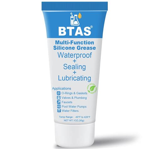 BTAS O Ring Gasket Rubber Lubricant Silicone Grease for Faucet Plumber ...