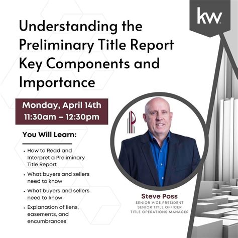 🔑 Understanding the Preliminary Title Report: Key Components & Why It ...