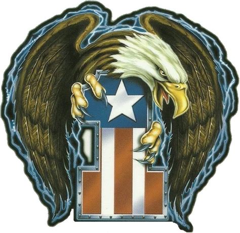 Buy MFX Design American Bald Eagle Number One Flag Toolbox Sticker ...