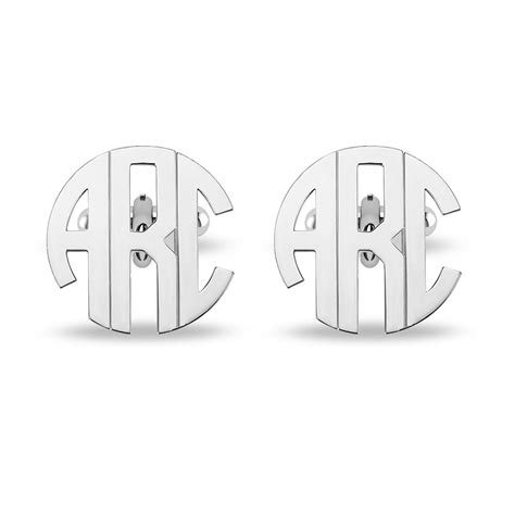 Personalised Monogram Initials Cufflinks